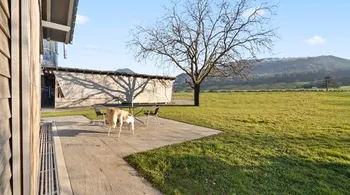 Freistehendes 3-Zimmer-Holzhaus mit Weitsicht in Galgenen