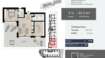 VORANKÜNDIGUNG 3.5-Zi.-Attikawohnung 