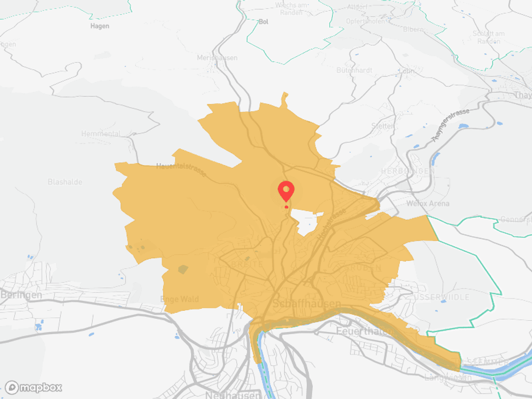 Schaffhausen - Weitsicht, ÖV, Wachstum