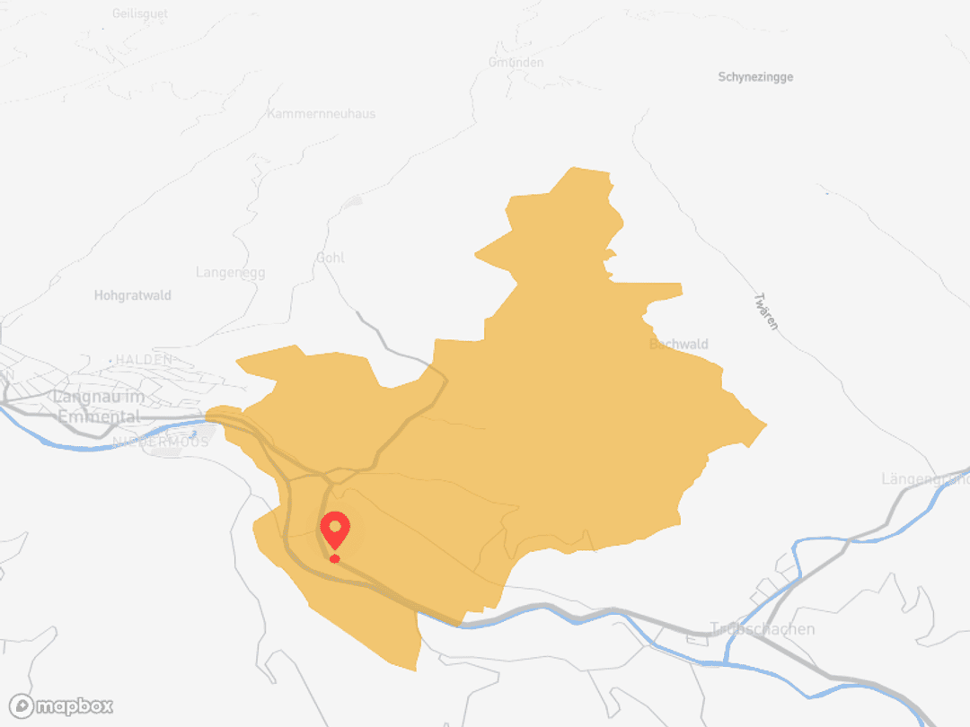 Langnau im Emmental mit S-Bahn und RE