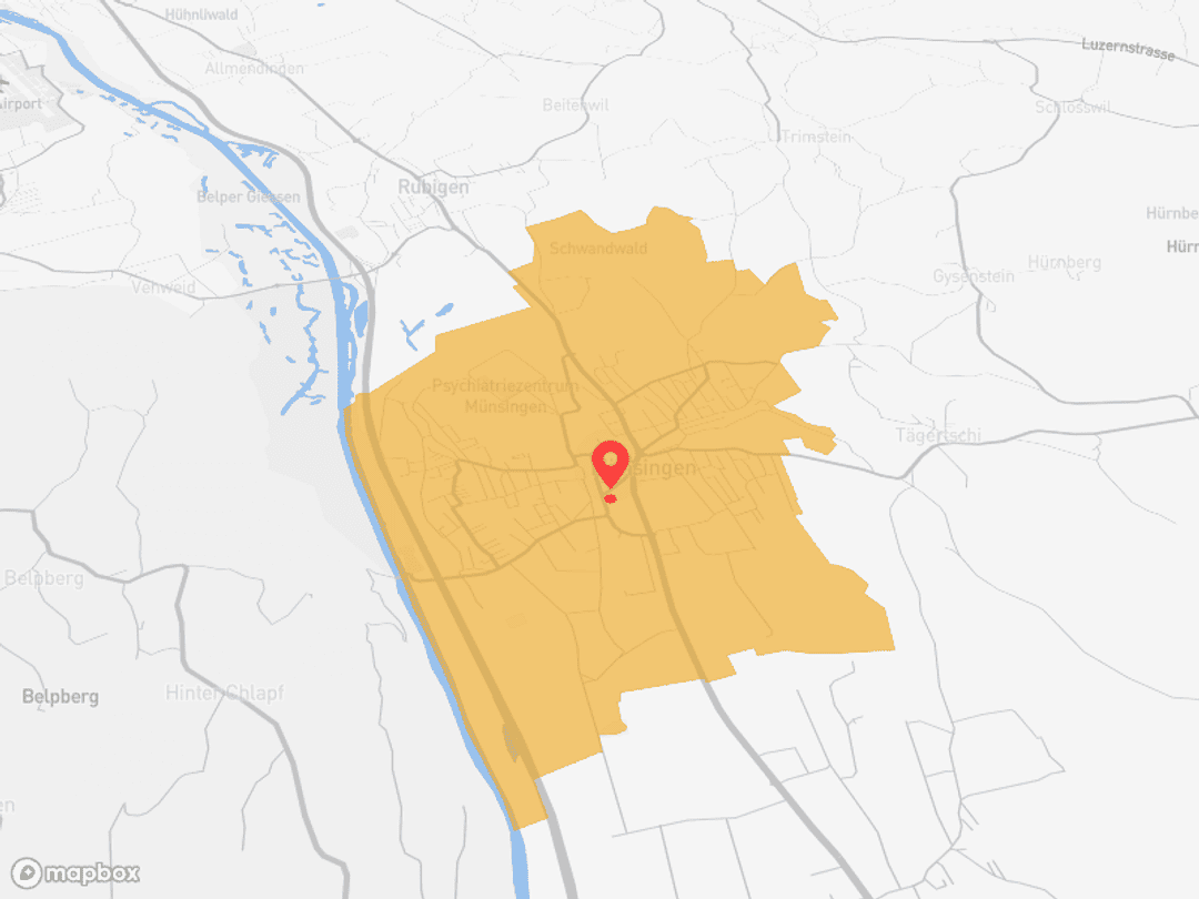 Münsingen mit S1 nach Bern und Thun