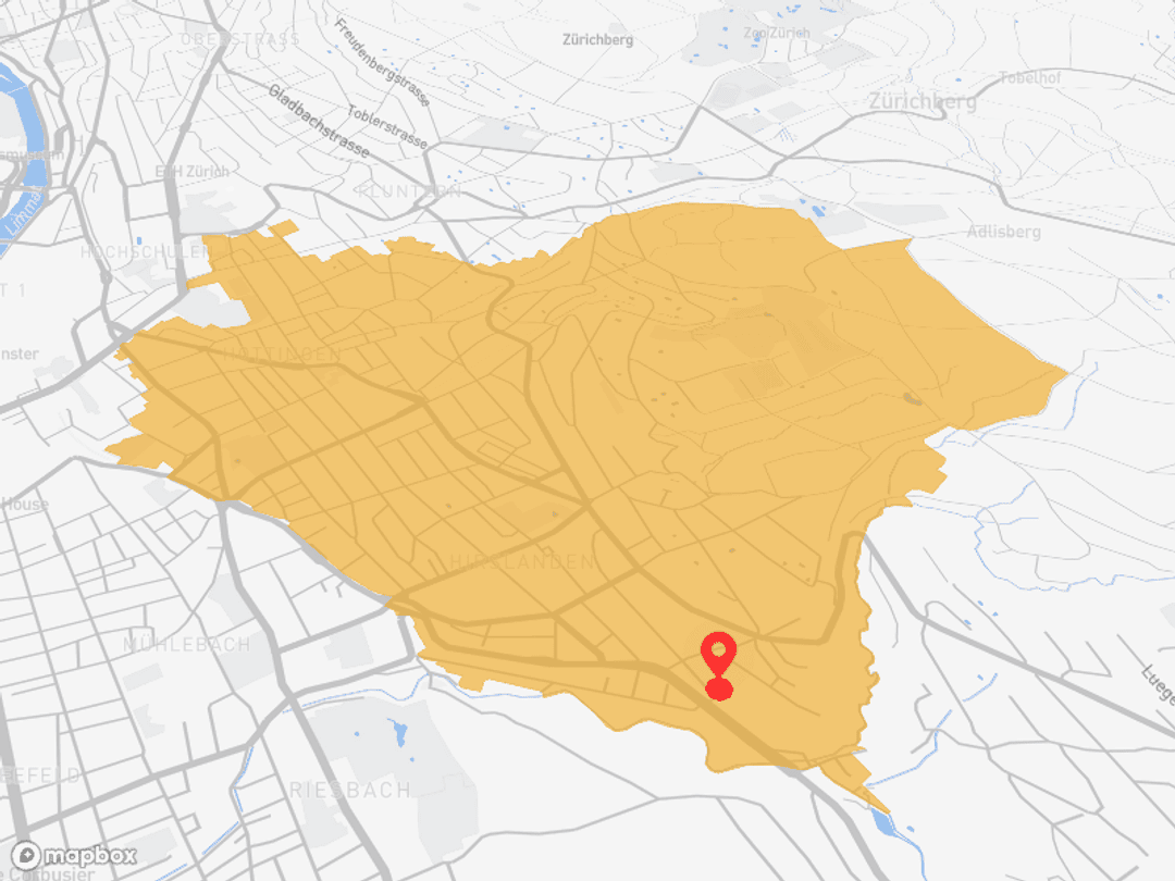 Zürich Hottingen: ÖV & Zürichberg