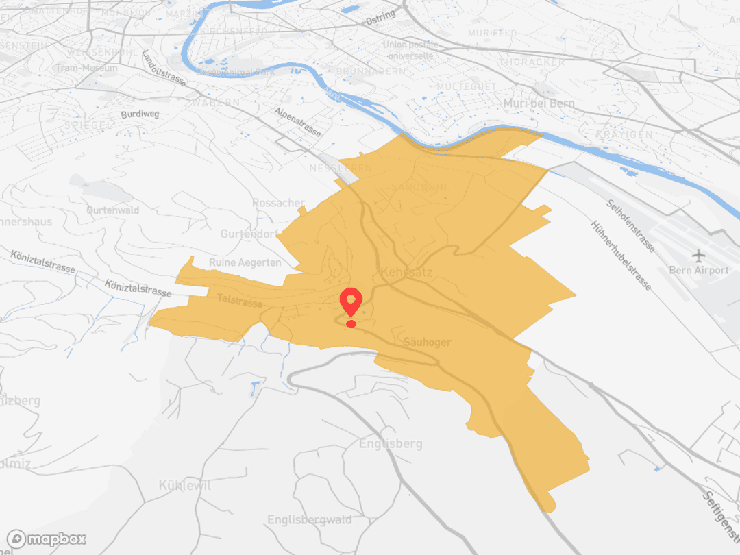 Kehrsatz - Bern nah, Gurten vor der Tür