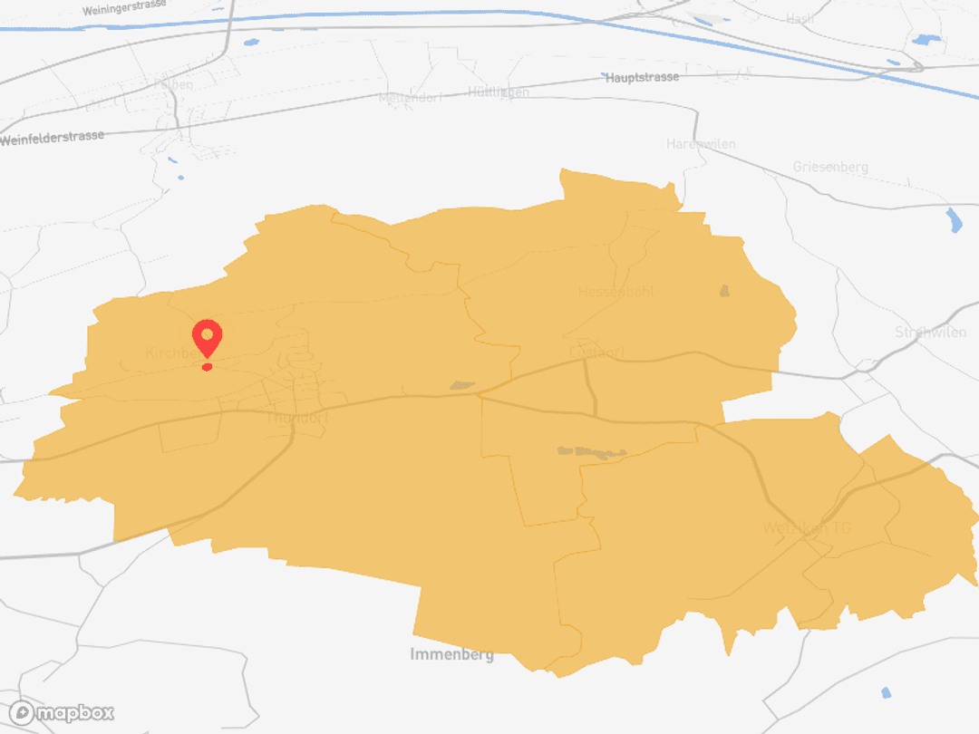 Thundorf TG mit Anschluss an A7 und Bus