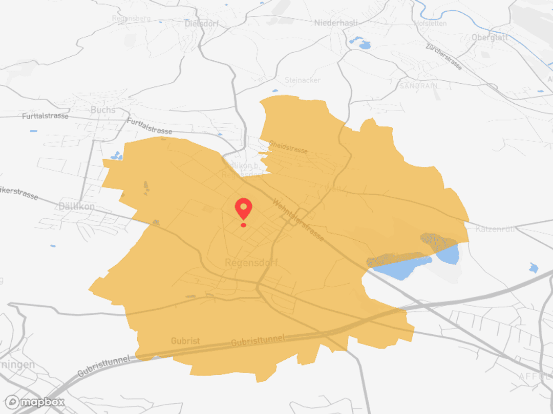 Regensdorf ZH mit S6-Anschluss und Katzensee