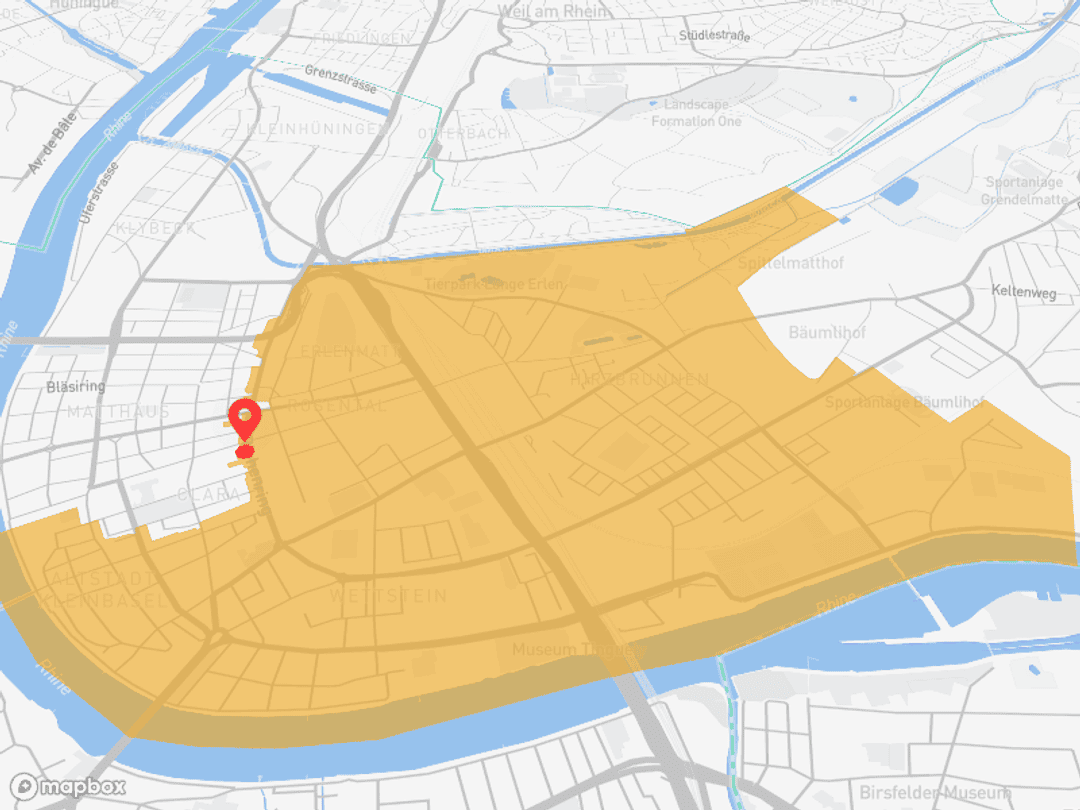 Basel Messequartier mit direkter ÖV-Anbindung