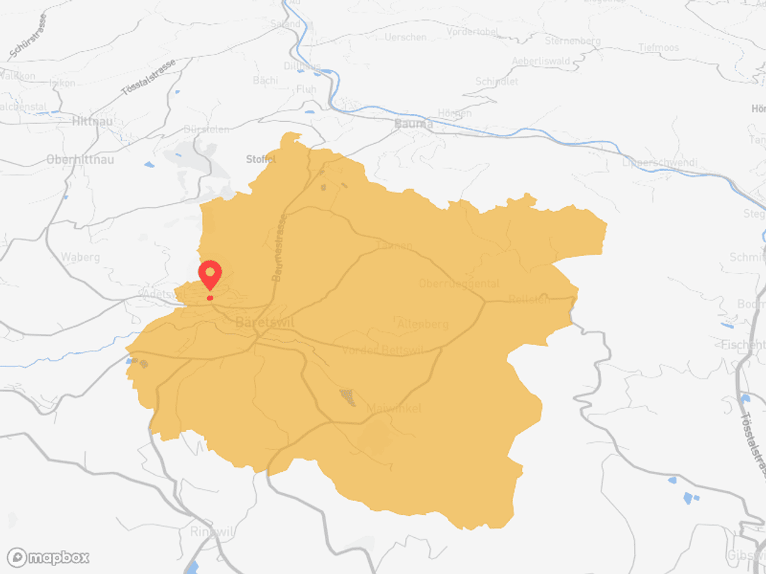 Bäretswil mit VZO-Bus nach Wetzikon
