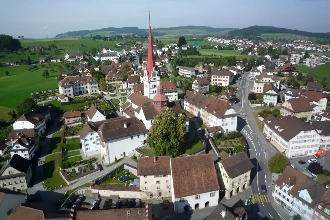 Beromünster LU mit Kantonsschule