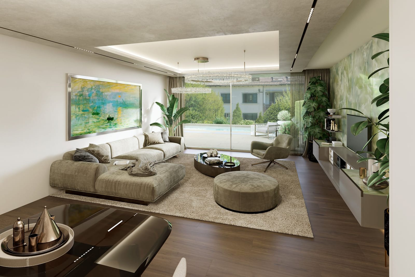 Nobel Appartement SAPPHIRE mit grosser Terrasse (04 1.OG Süd) — Ansicht 6