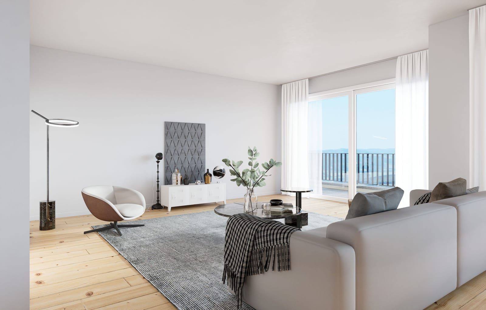 Exklusive 4.5-Zimmer-Wohnung in sonniger Hanglage von Grellingen — Ansicht 4