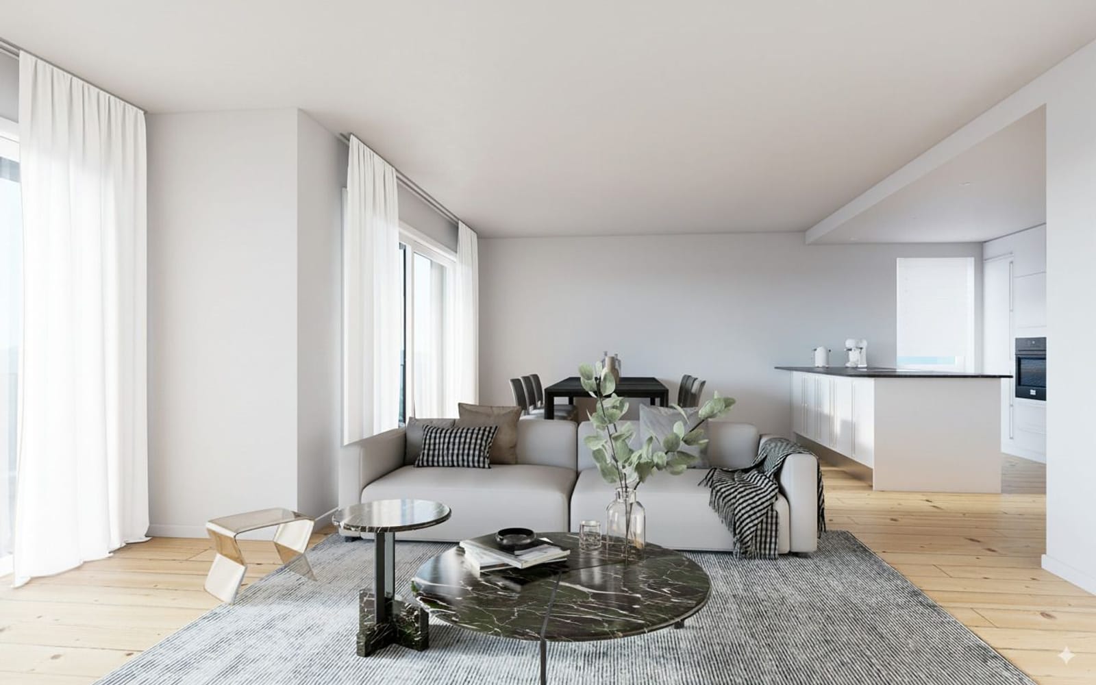 Exklusive 4.5-Zimmer-Wohnung in sonniger Hanglage von Grellingen — Ansicht 3