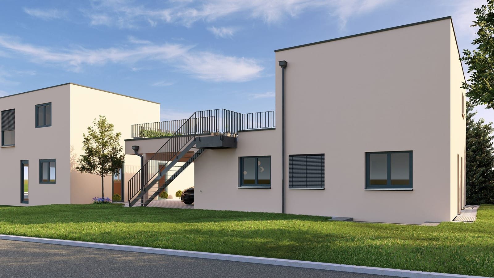 Neubau an sonniger Lage – modernes 5.5-Zimmer-Einfamilienhaus mit viel Licht und grosszügiger Terrasse — Ansicht 7
