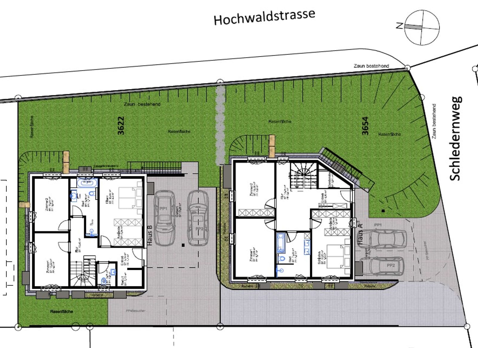 Neubau an sonniger Lage – modernes 5.5-Zimmer-Einfamilienhaus mit viel Licht und grosszügiger Terrasse — Ansicht 11