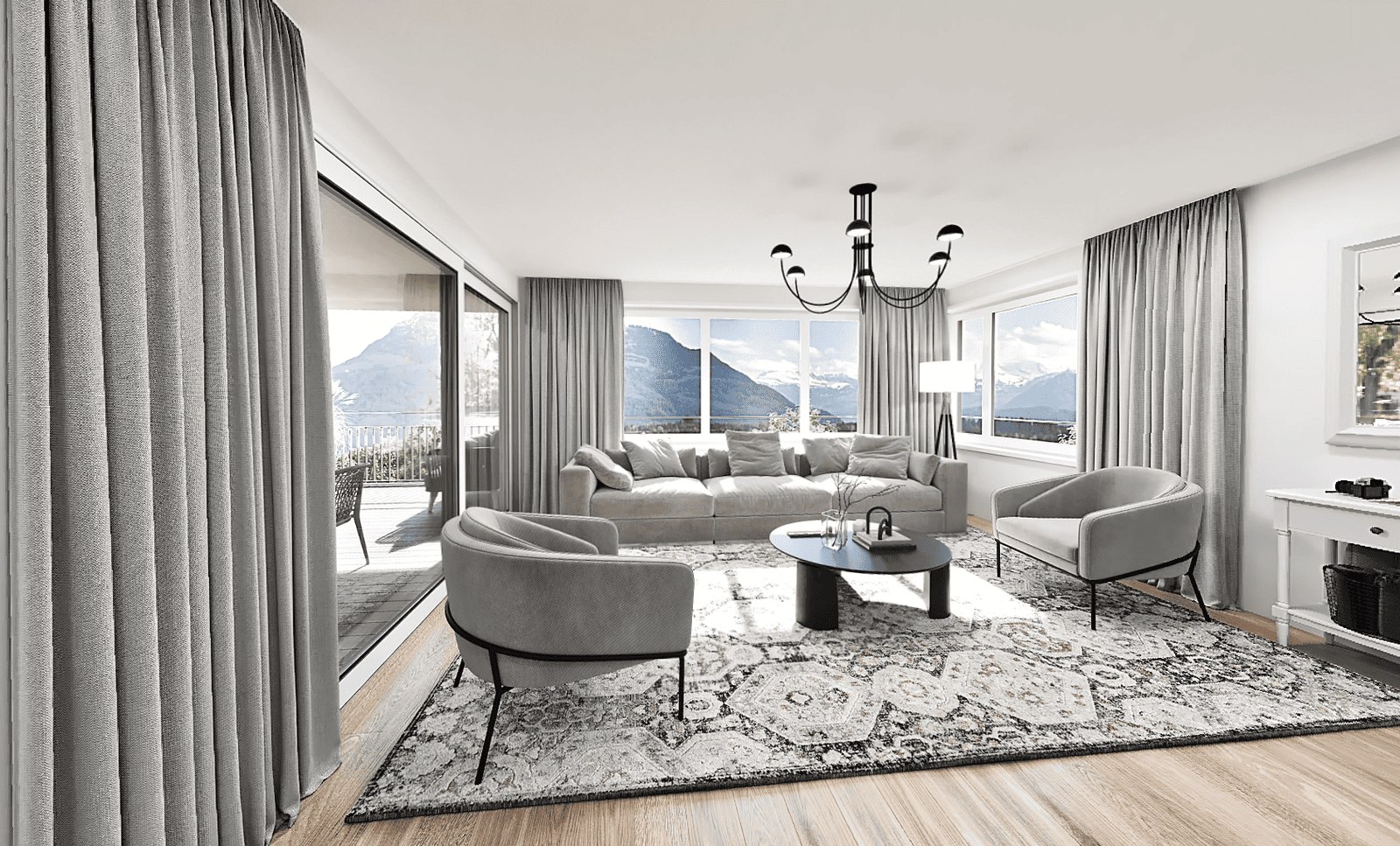 Exklusives Wohnen mit Weitblick – Ihr neues Zuhause in Udligenswil — Ansicht 5