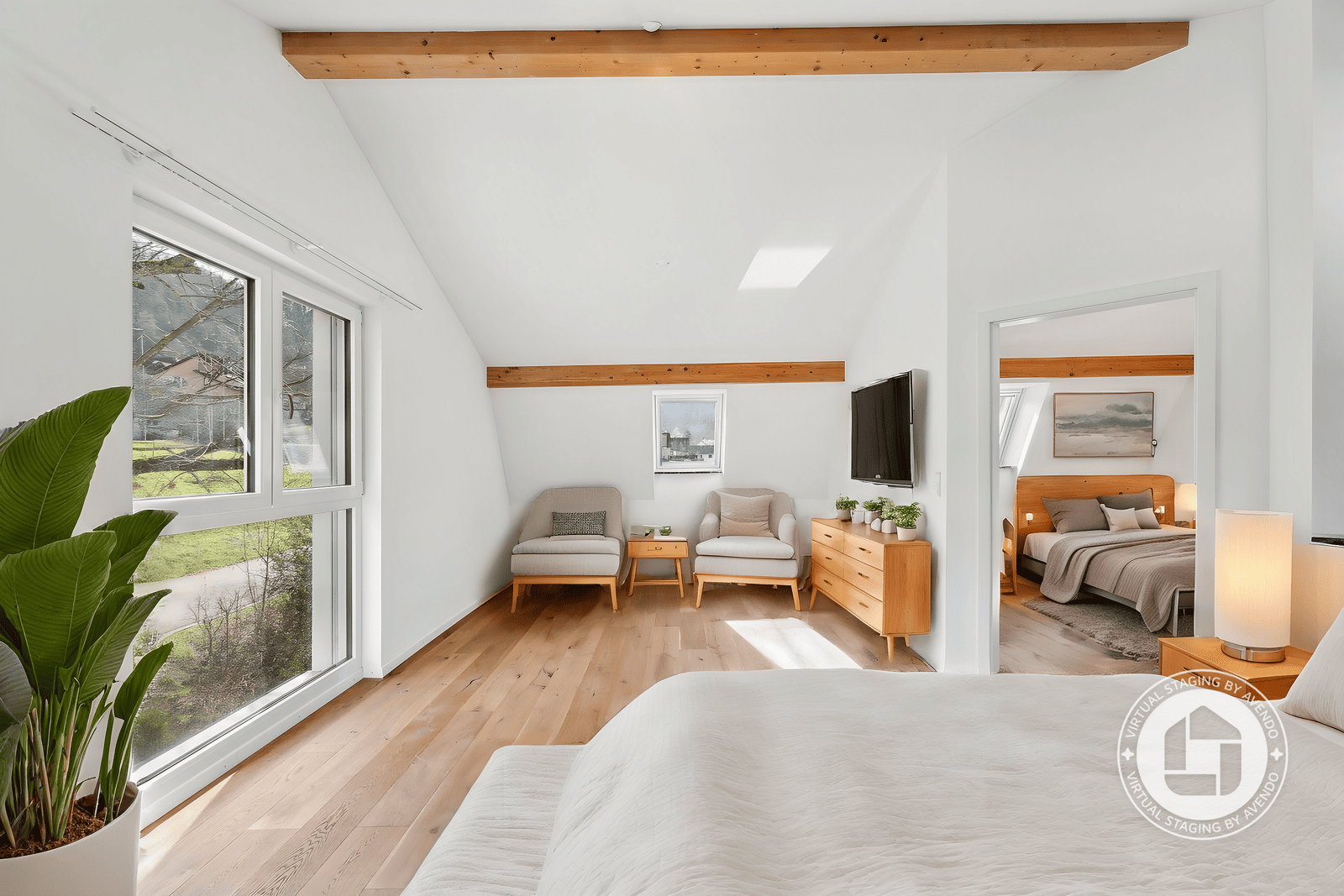 Stilvolles Wohnen: 5.5-Zimmer-Doppelhaus mit Wintergarten — Ansicht 11