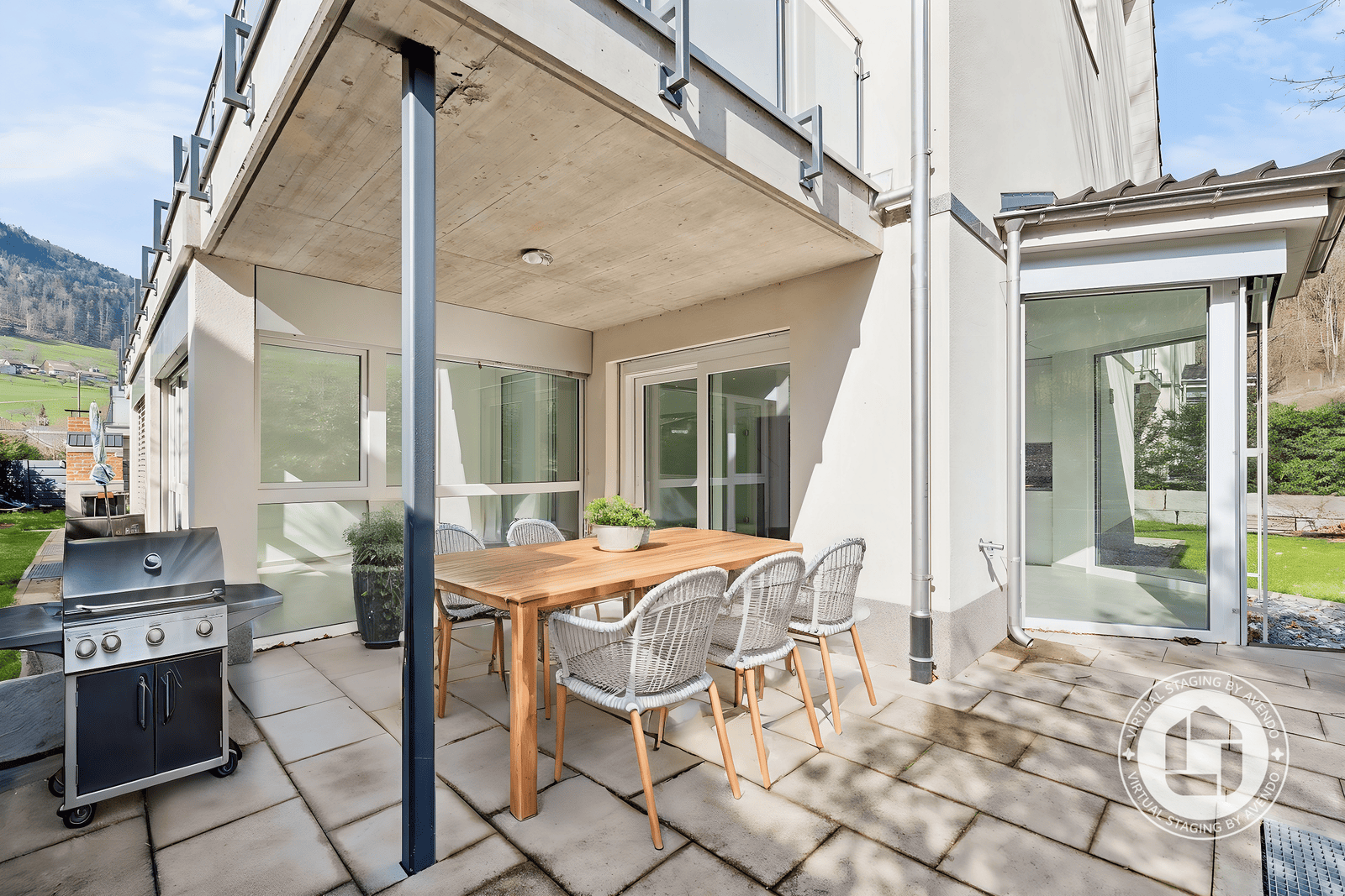 Stilvolles Wohnen: 5.5-Zimmer-Doppelhaus mit Wintergarten — Ansicht 5