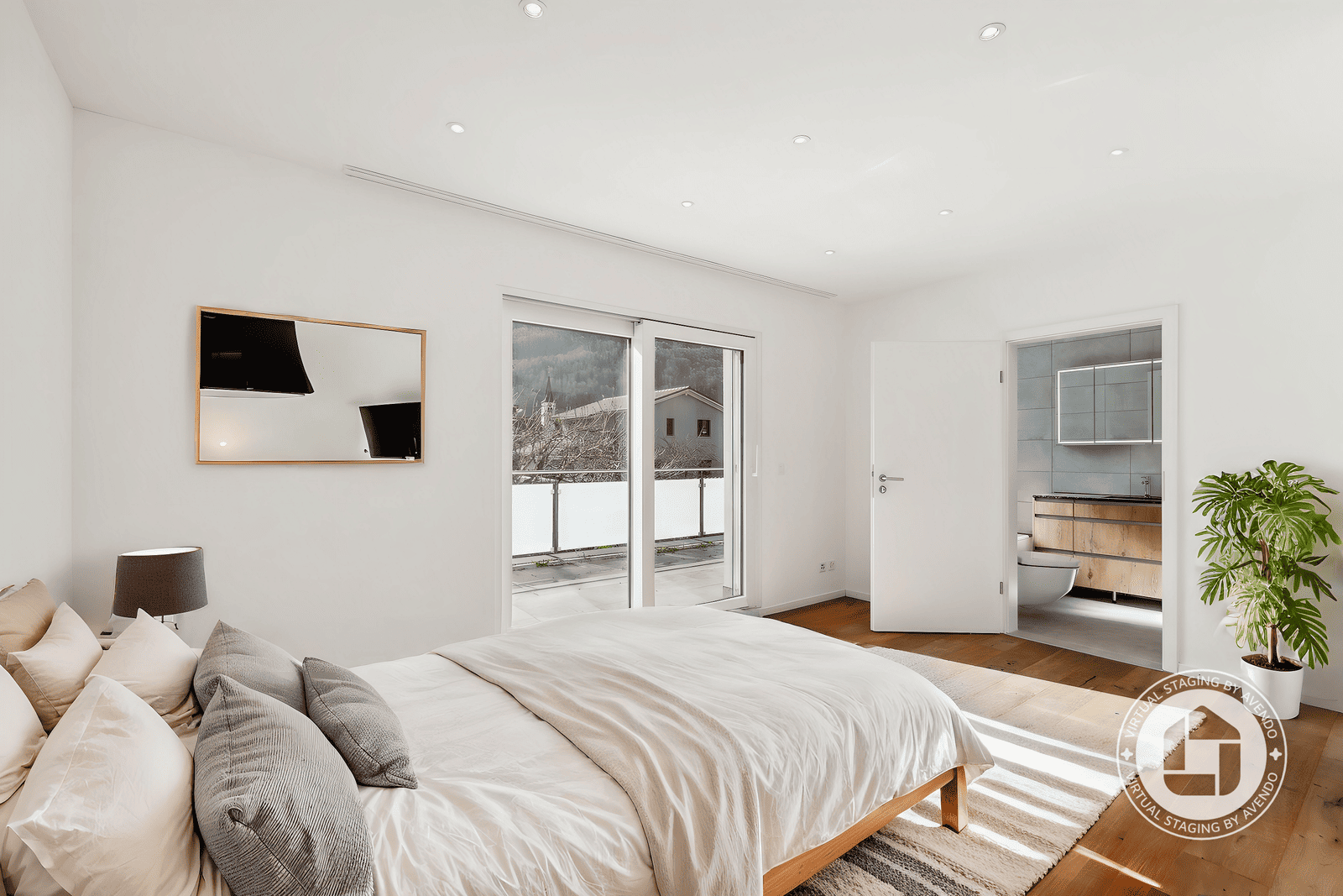 Stilvolles Wohnen: 5.5-Zimmer-Doppelhaus mit Wintergarten — Ansicht 12
