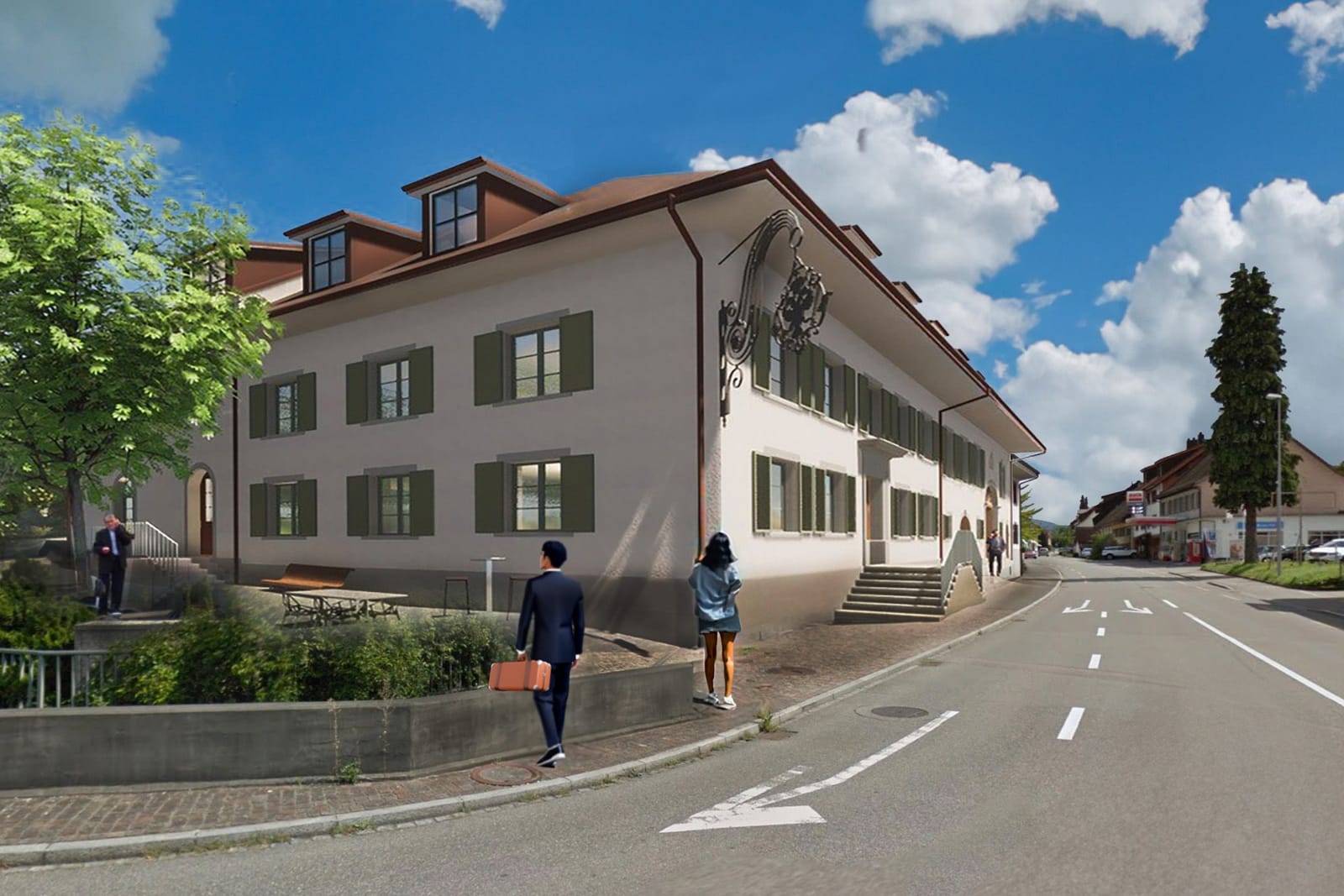 Modernes 1-Zimmer-Gewerbe zur Miete in Stein AG — Ansicht 5