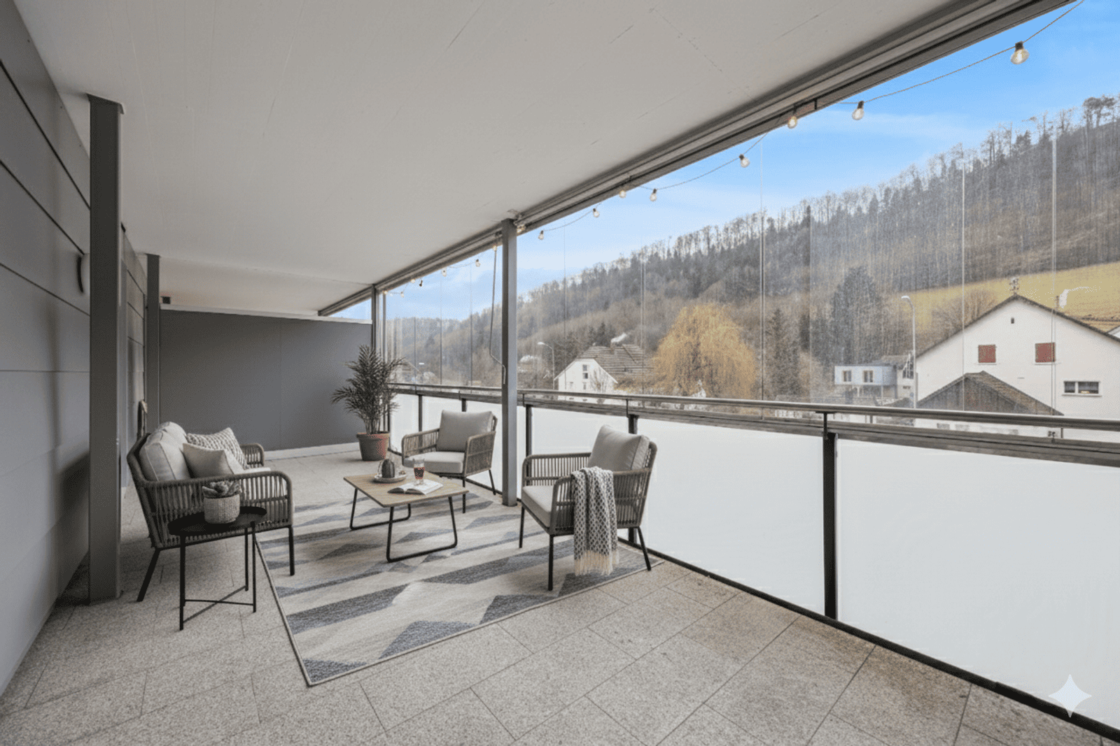 Trimbach: Sonnige 2.5-Zi.-Eigentumswohnung mit 43.6 m² Terrasse — Ansicht 3