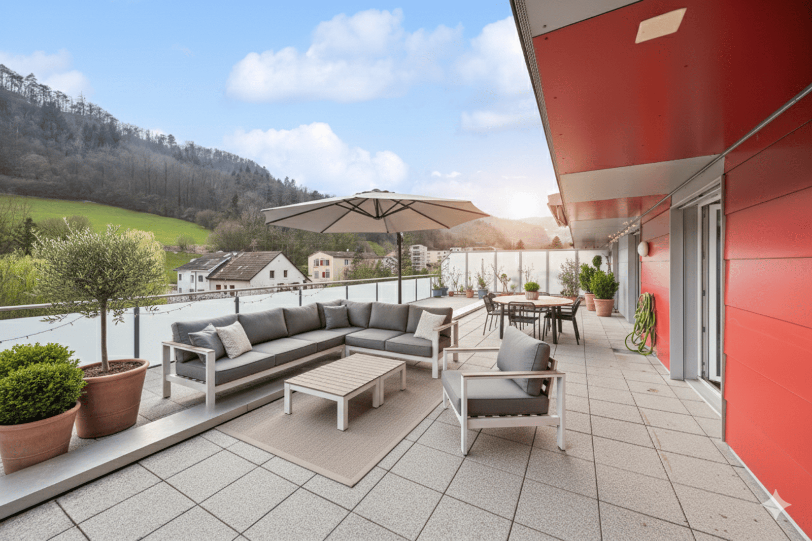 Trimbach 3.5 Attika - Haus B - West BAW_10 — Ansicht 2