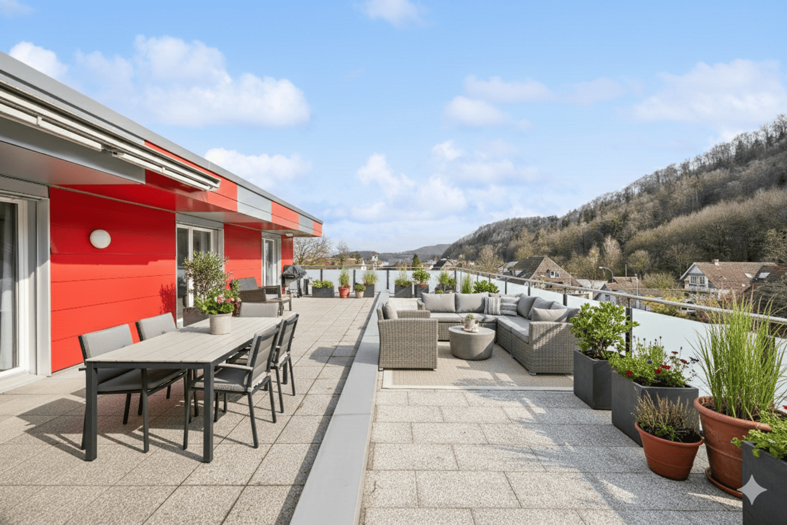 Trimbach 3.5 Attika - Haus B - West BAW_10 — Ansicht 15