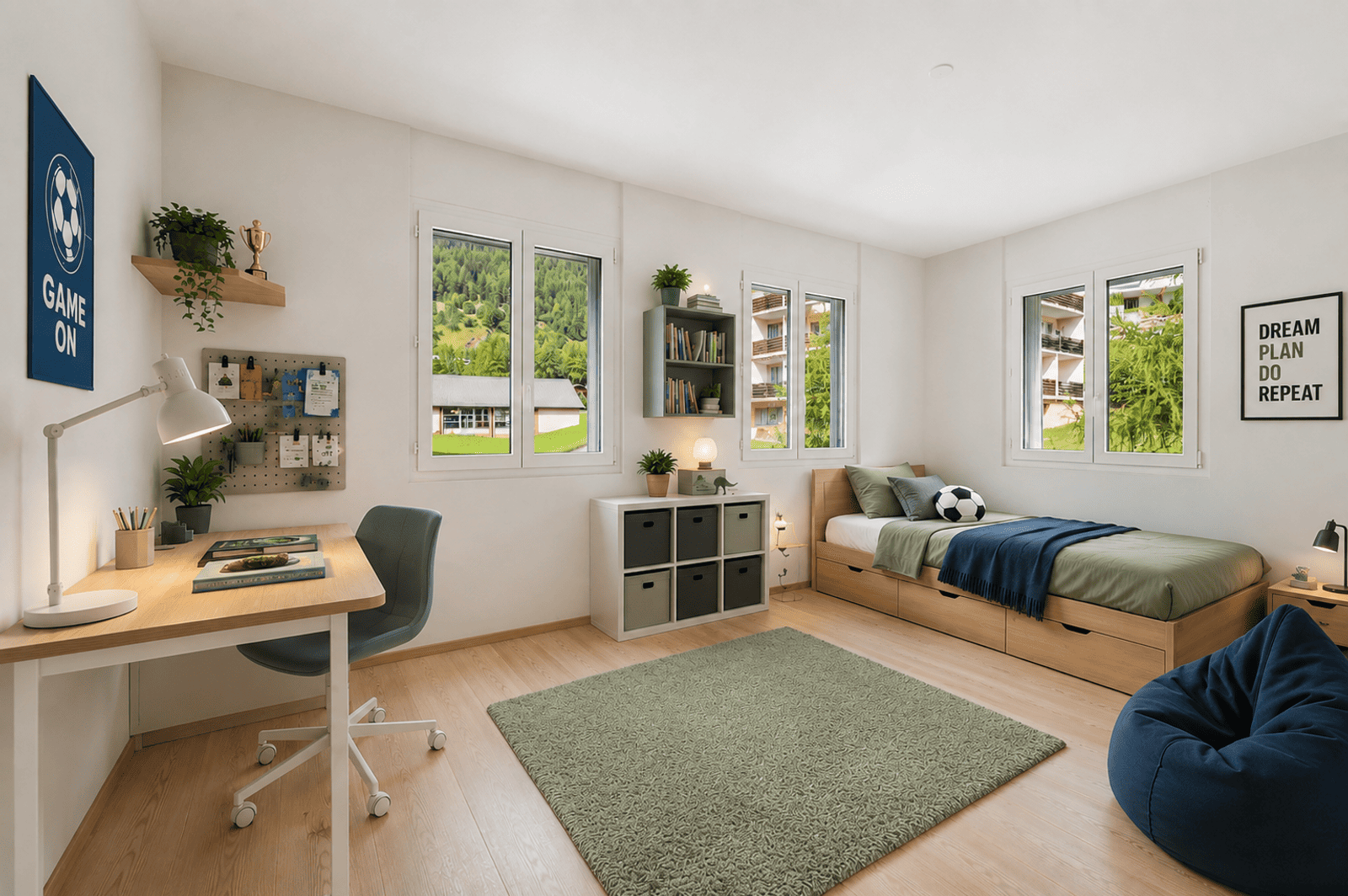 Ihr Rückzugsort in den Alpen: 4.5-Zimmer-Residenz in Leukerbad — Ansicht 5
