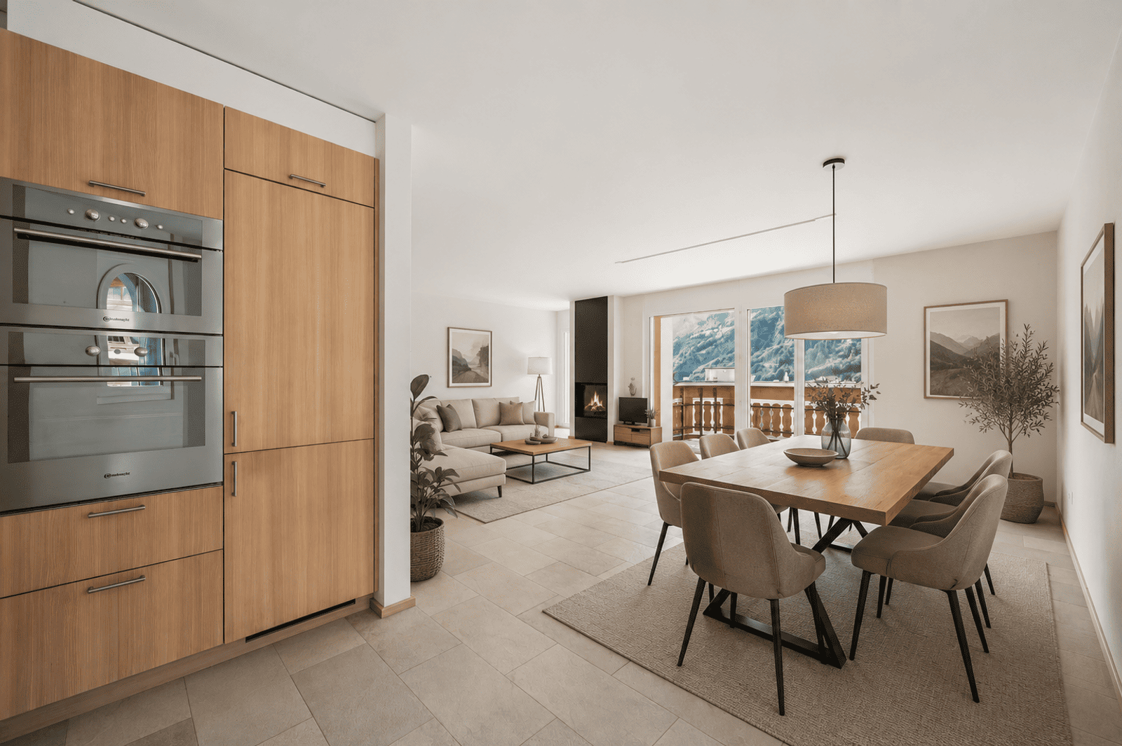 Ihr Rückzugsort in den Alpen: 4.5-Zimmer-Residenz in Leukerbad — Ansicht 8