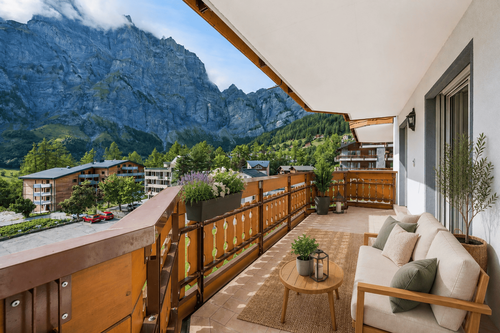 Ihr Rückzugsort in den Alpen: 4.5-Zimmer-Residenz in Leukerbad — Ansicht 10