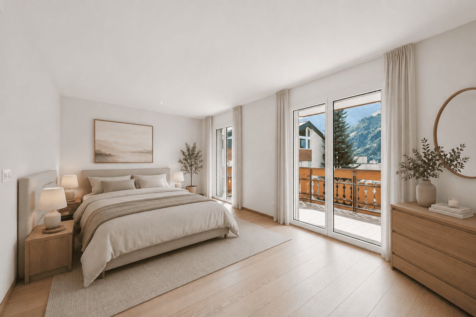 Ihr Rückzugsort in den Alpen: 4.5-Zimmer-Residenz in Leukerbad — Ansicht 2