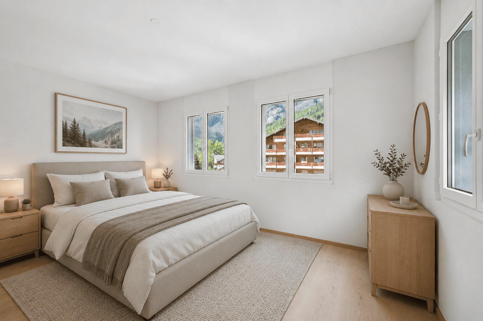 Ihr Rückzugsort in den Alpen: 4.5-Zimmer-Residenz in Leukerbad — Ansicht 9