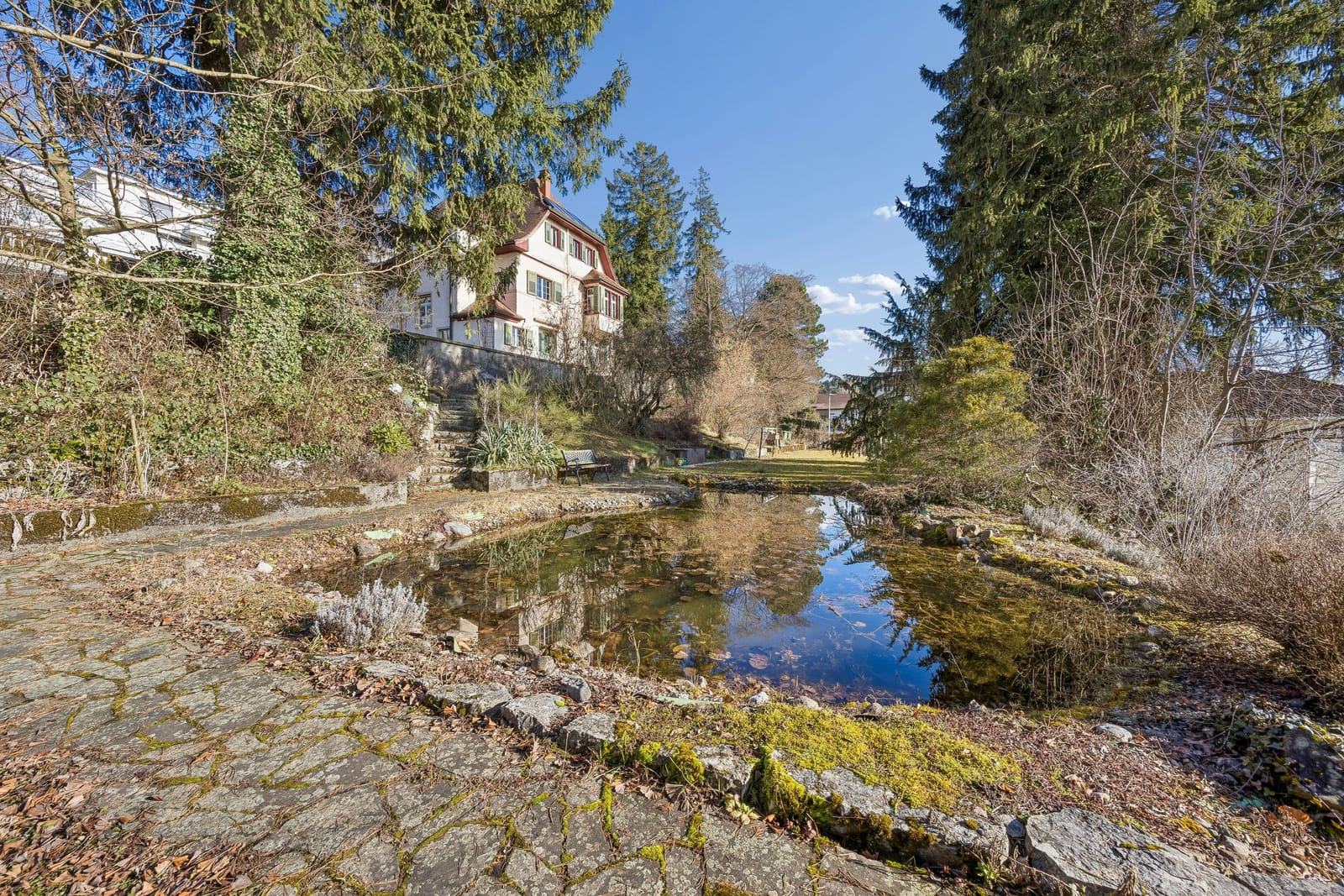 Jugendstilvilla in Reinach mit aussergewöhnlichem Parkgarten — Ansicht 11