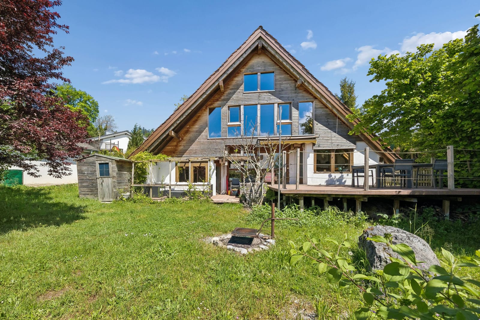 Einfamilienhaus mit grossem Garten, Charakter, Ruhe und herrlicher Fernsicht — Ansicht 20