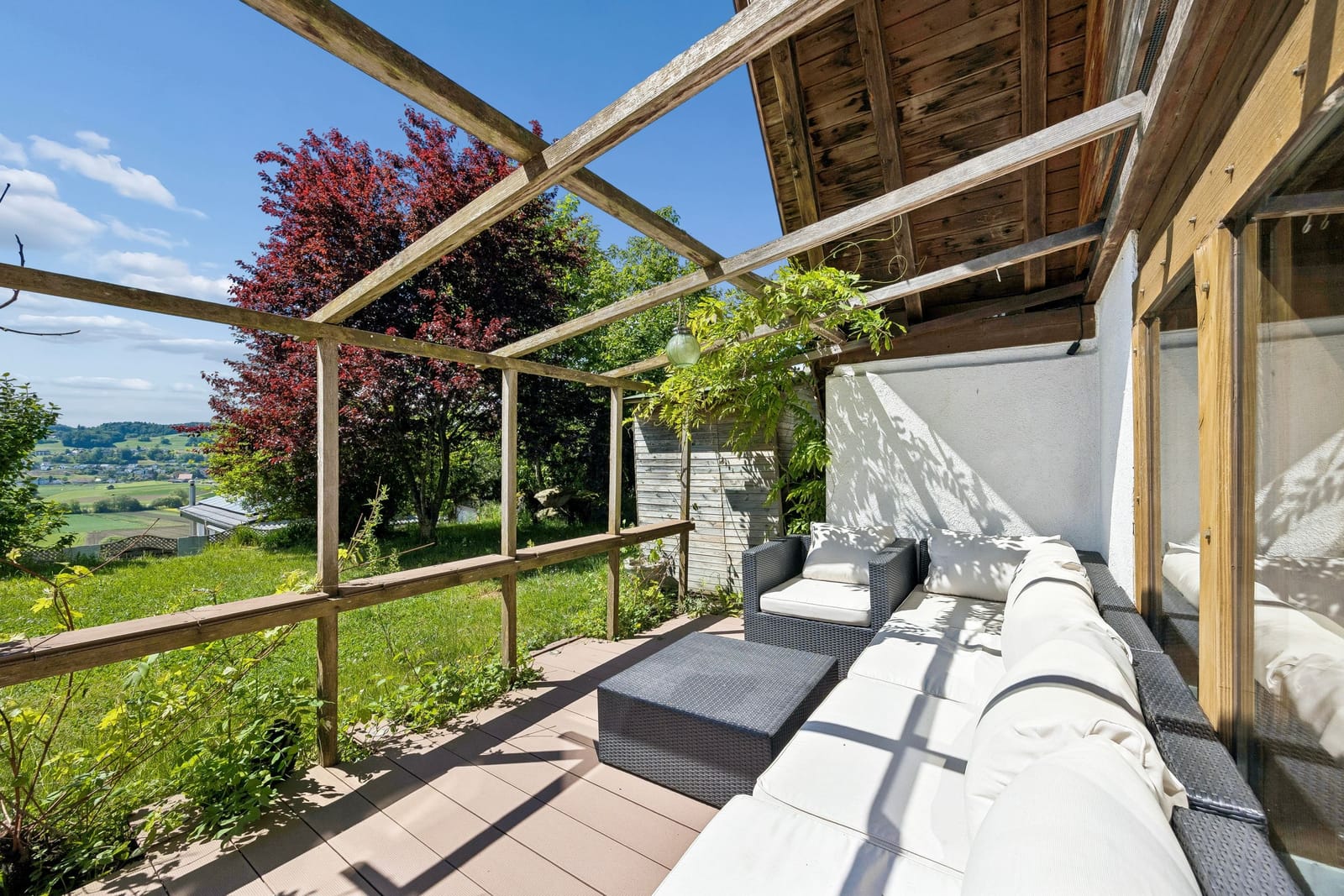 Einfamilienhaus mit grossem Garten, Charakter, Ruhe und herrlicher Fernsicht — Ansicht 23
