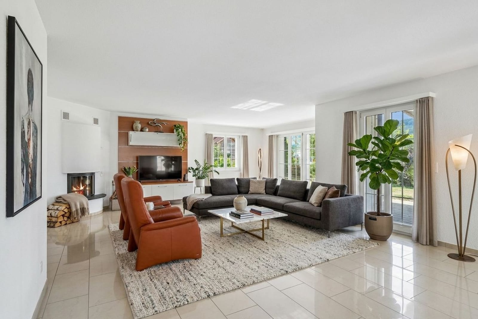 Exklusive Landhausvilla mit Türmli an sonniger Südwesthanglage, nur 30 Minuten bis Zürich HB — Ansicht 16