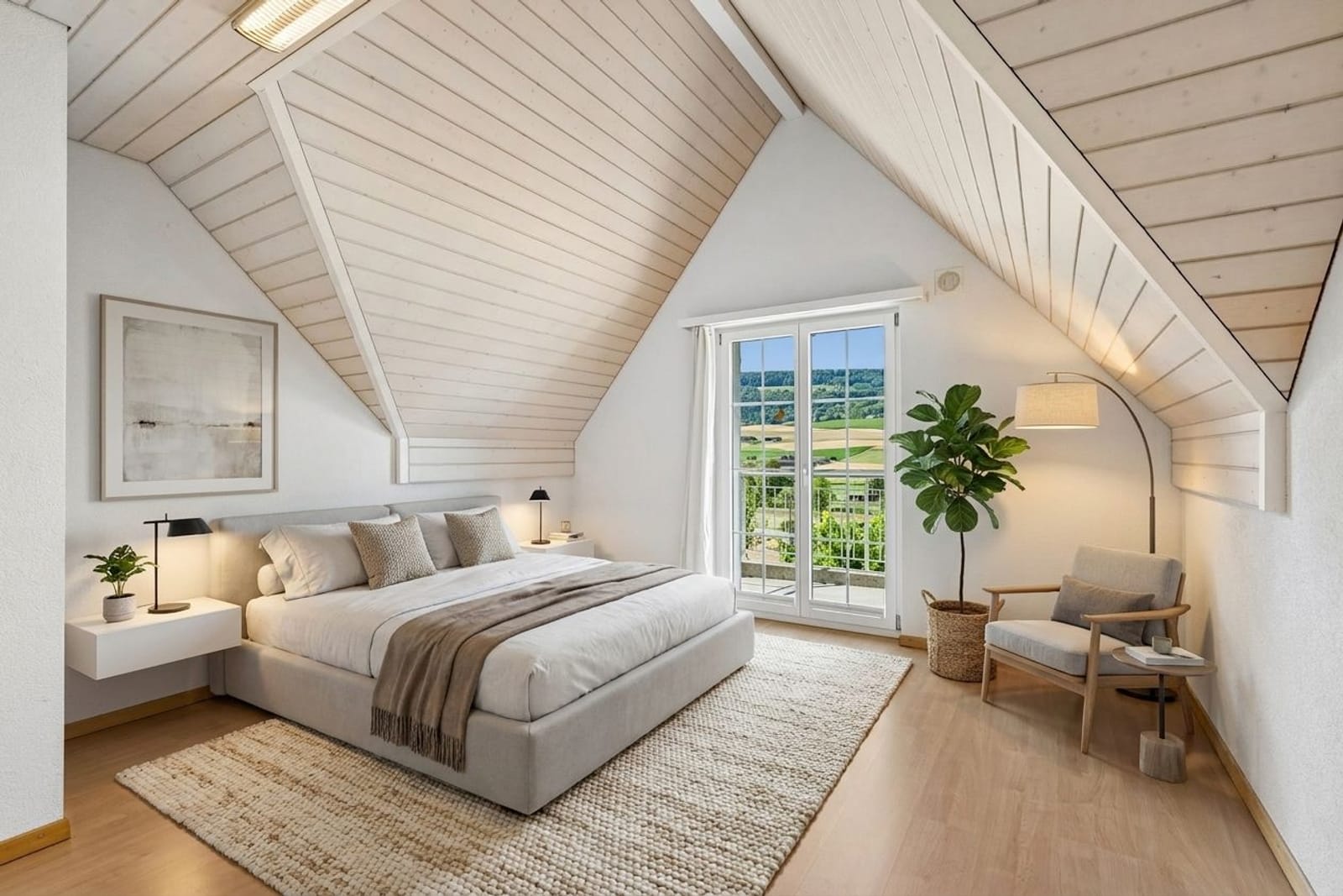 Exklusive Landhausvilla mit Türmli an sonniger Südwesthanglage, nur 30 Minuten bis Zürich HB — Ansicht 7