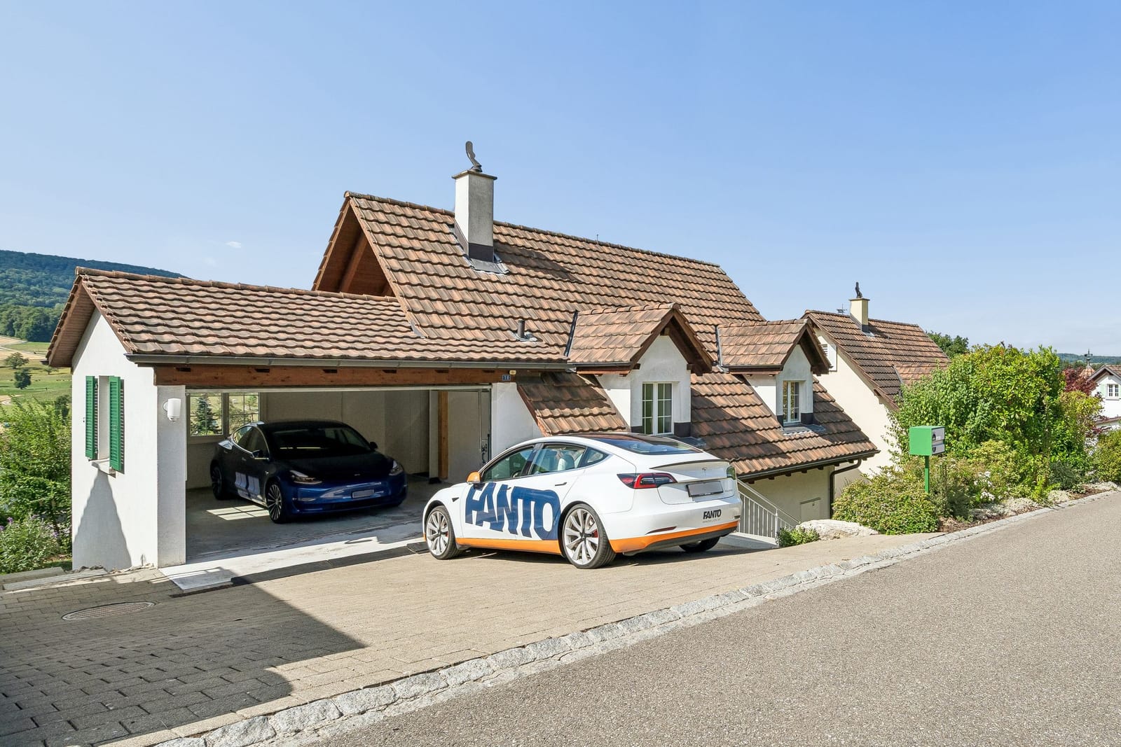 Exklusive Landhausvilla mit Türmli an sonniger Südwesthanglage, nur 30 Minuten bis Zürich HB — Ansicht 14