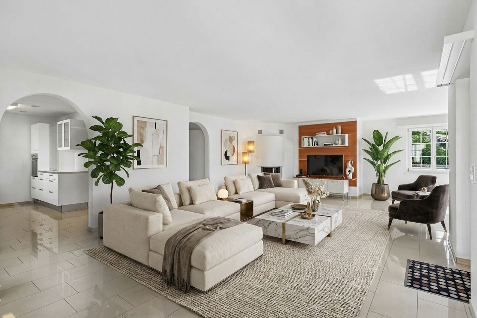Exklusive Landhausvilla mit Türmli an sonniger Südwesthanglage, nur 30 Minuten bis Zürich HB — Ansicht 4