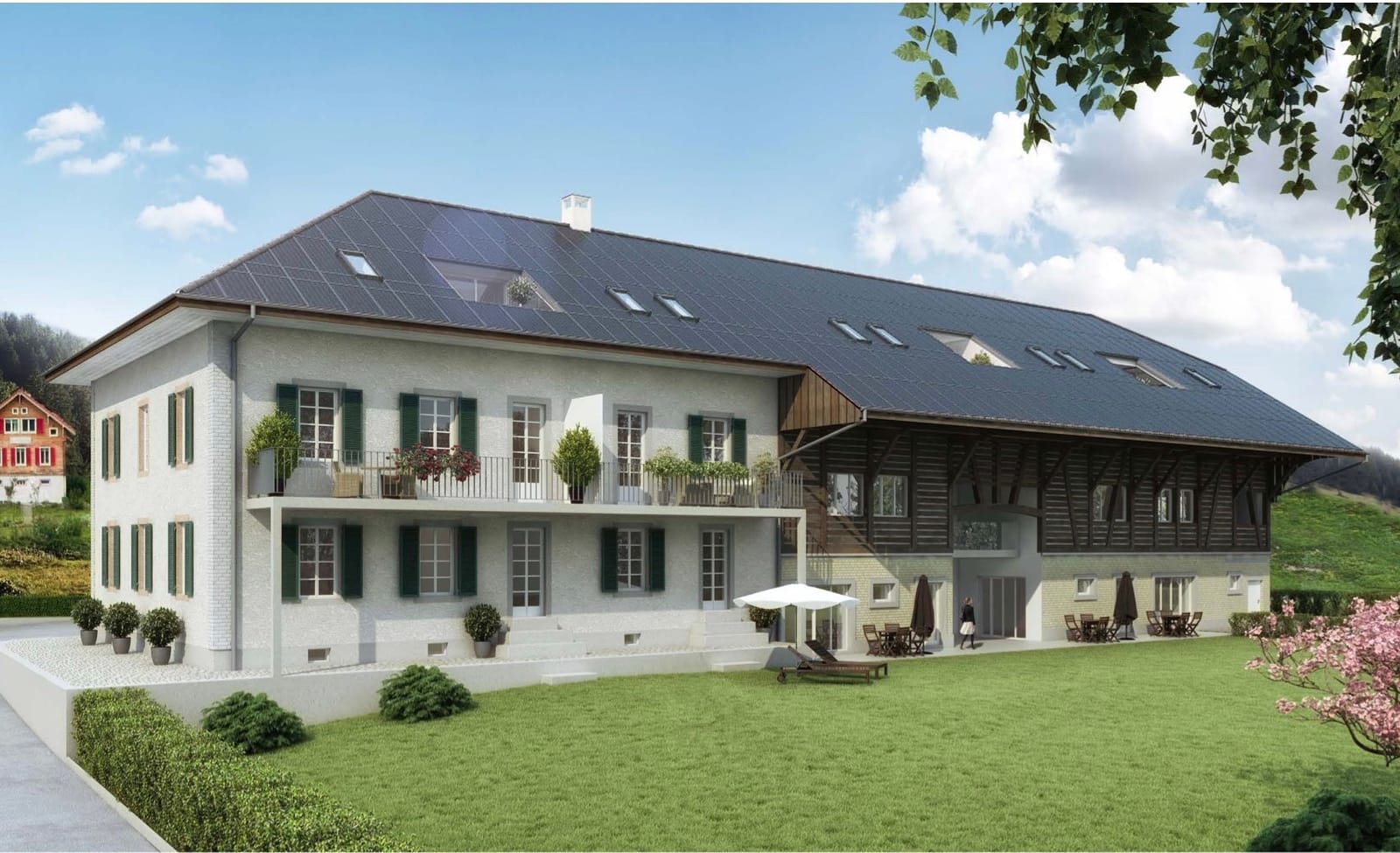 Historisches Bijou mit modernem Ausbaustandard – 2.5-Zimmer-Wohnung mit Balkon — Ansicht 8