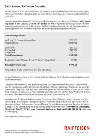 Objektbild Dorfstrasse 13, 8165 Schleinikon