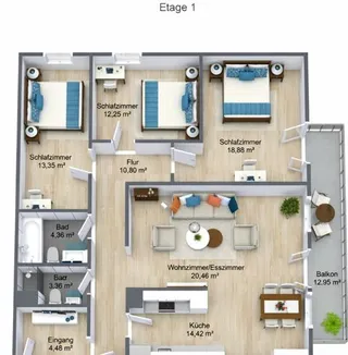 Objektbild Aarbergstrasse 37, 3250 Lyss