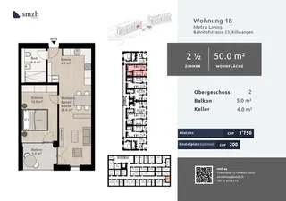 Objektbild Bahnhofstrasse 23, 8956 Killwangen