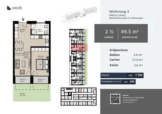 Objektbild Bahnhofstrasse 23, 8956 Killwangen