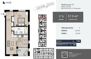 Objektbild Bahnhofstrasse 23, 8956 Killwangen