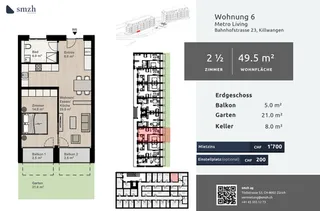 Objektbild Bahnhofstrasse 23, 8956 Killwangen