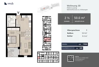 Objektbild Bahnhofstrasse 23, 8956 Killwangen