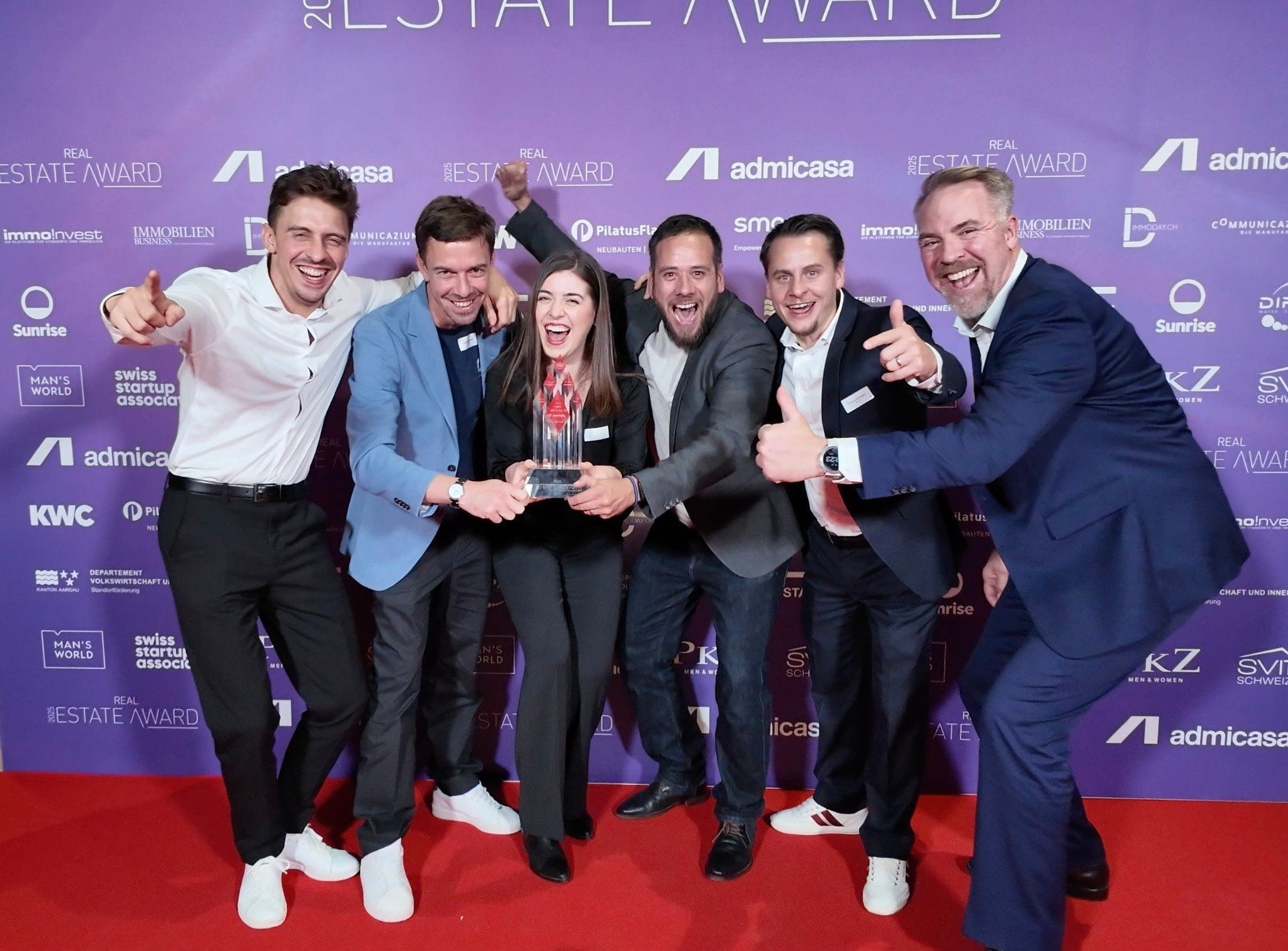 Wir haben den Real Estate Award 2025 gewonnen – dank euch!