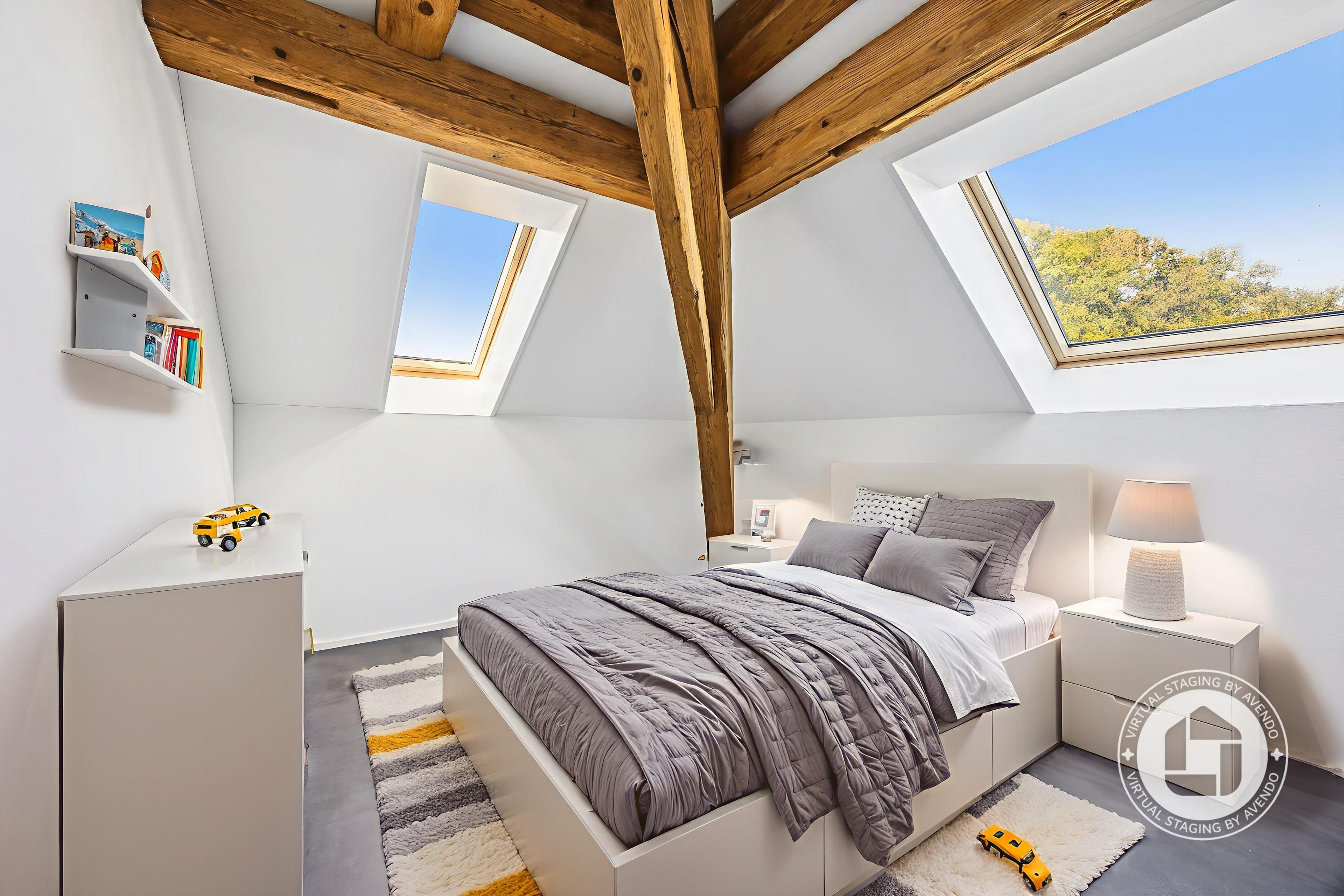 Exklusive 5.5-Zimmer-Dach-Maisonette mit Charme - 11
