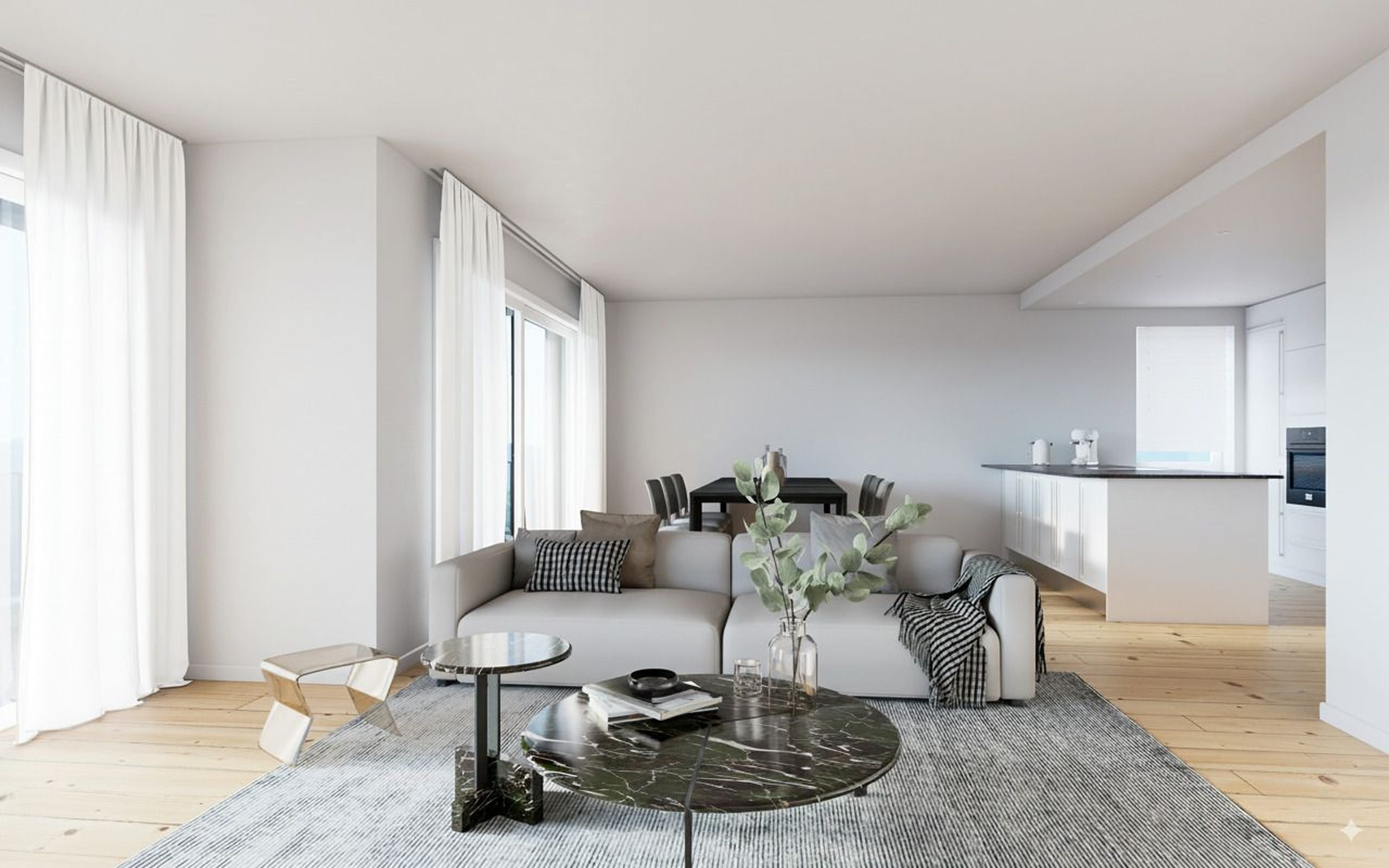 Grosszügige 4.5-Zimmer-Wohnung an sonniger Hanglage - 1
