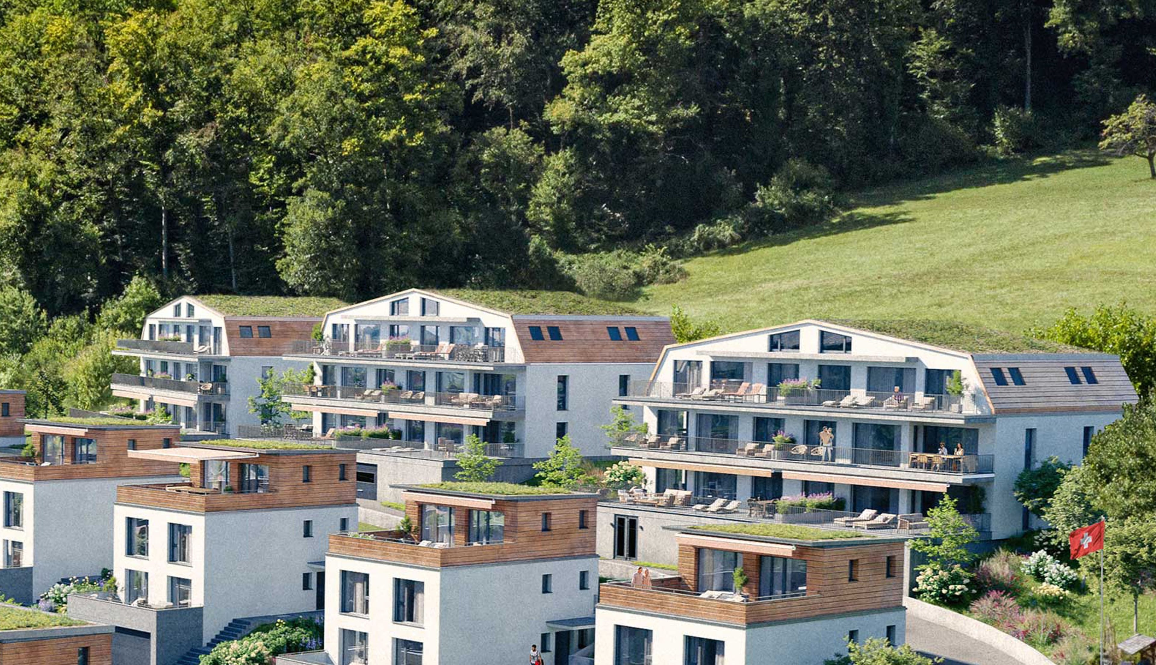 Exklusives Neubaujuwel: 4.5 Zimmer Wohnung mit sonniger Terrasse und Weitblick - 3