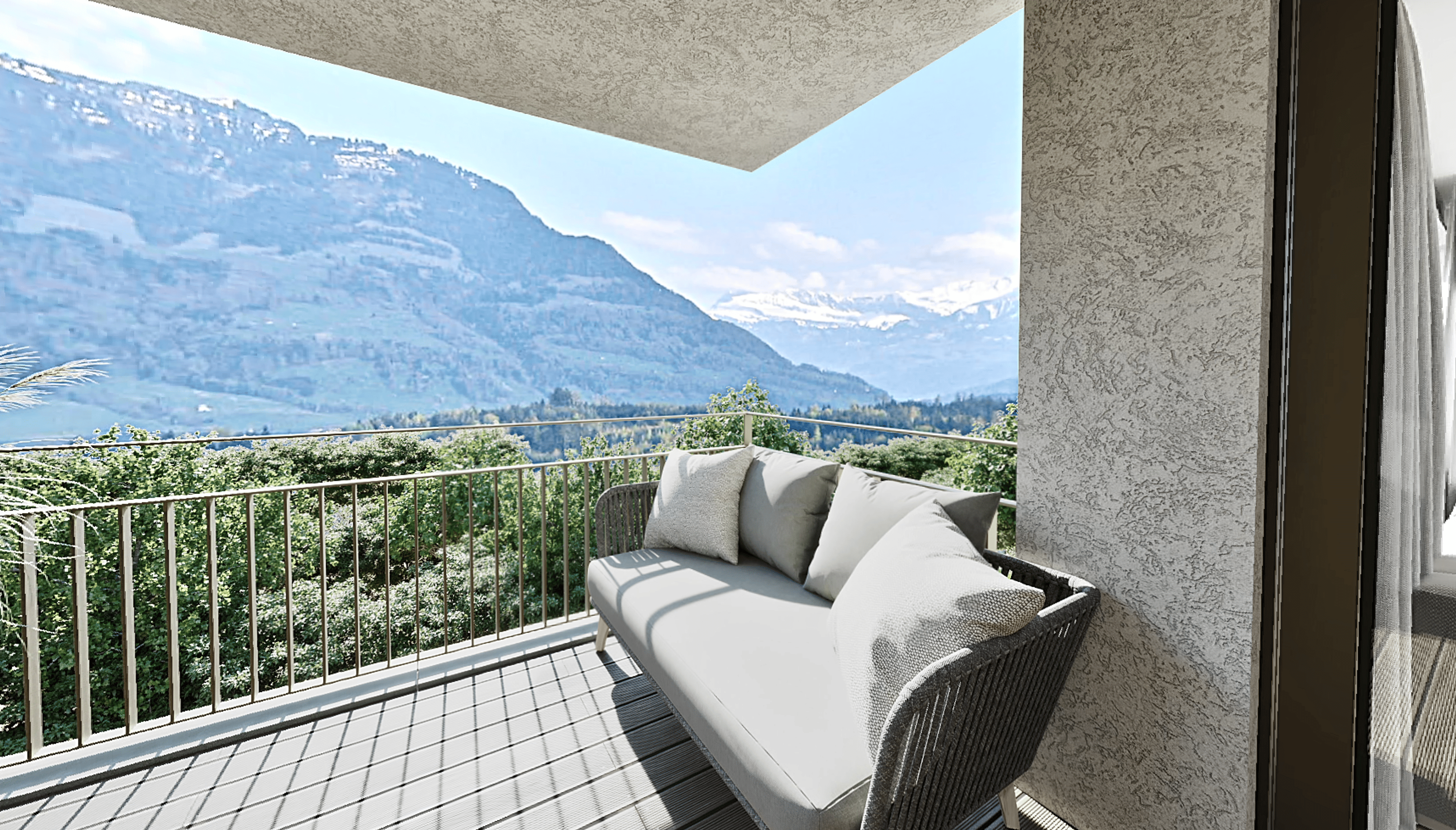 Blick auf die Rigi:Luxuriöse 4.5-Zimmer Duplexwohnung in Udligenswi - 9